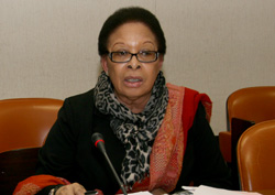 ACP Chair of the Committee of Ambassadors Shirley Skerritt-Andrew