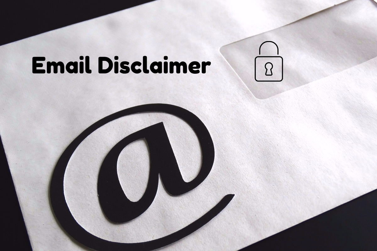Email Disclaimer | Confidentiality Notice