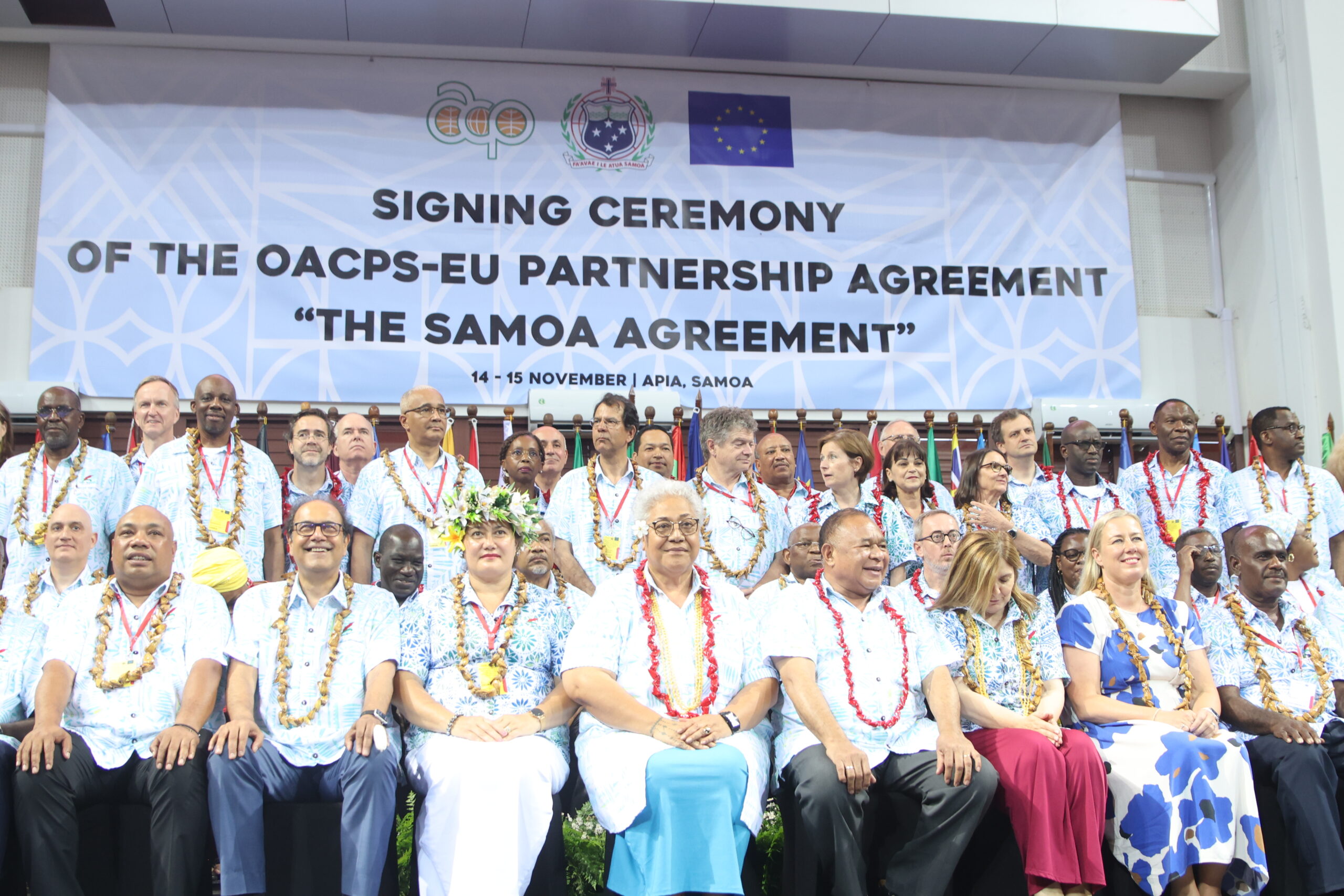 The Samoa Agreement is now a reality – the Organisation of African, Caribbean and Pacific States (OACPS) and European Union (EU) sign a new partnership agreement.